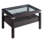 Medium Table with Glass Top